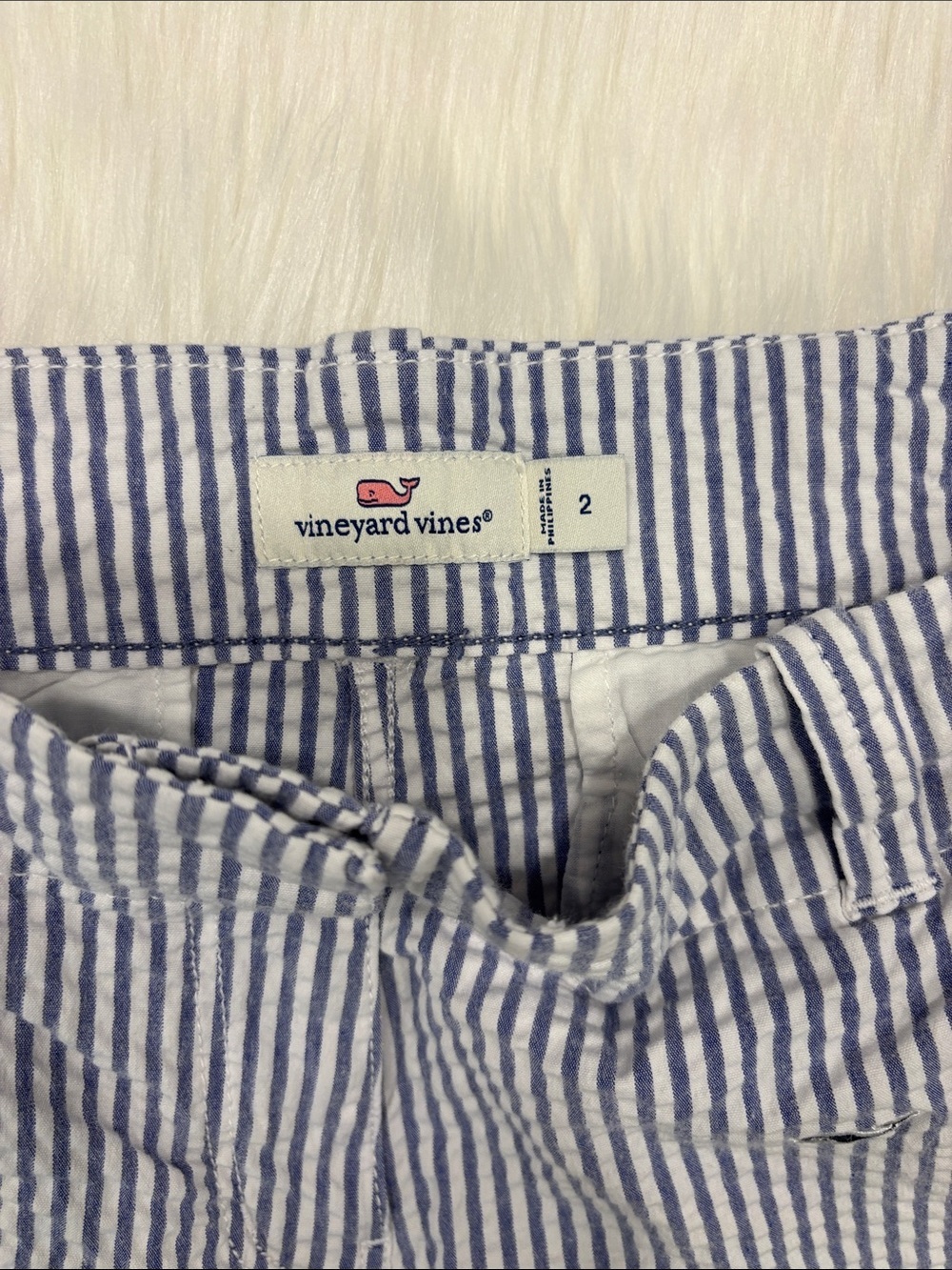 VINEYARD VINES seersucker whale shorts 2 adorable!! - Picture 3 of 4